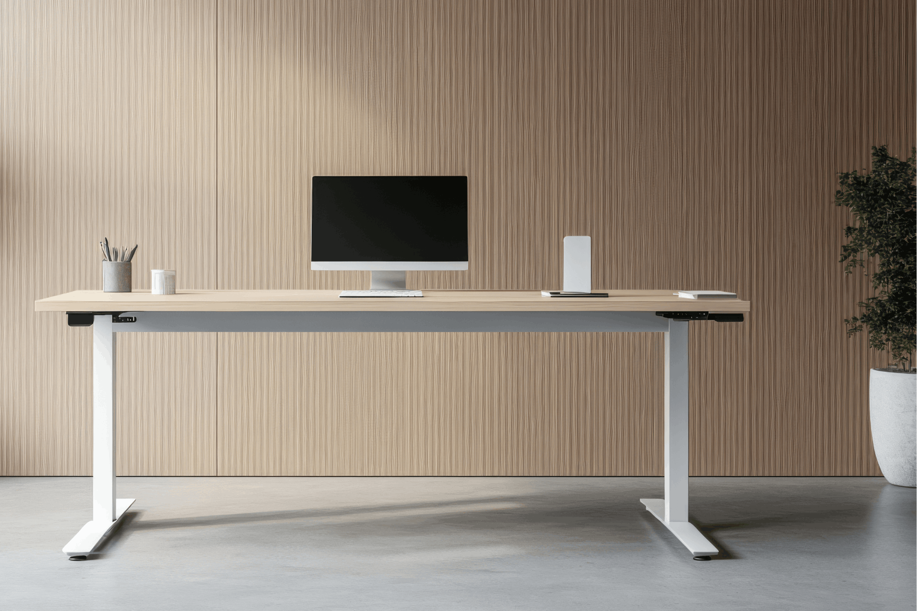 Adjustable Height Desk Design