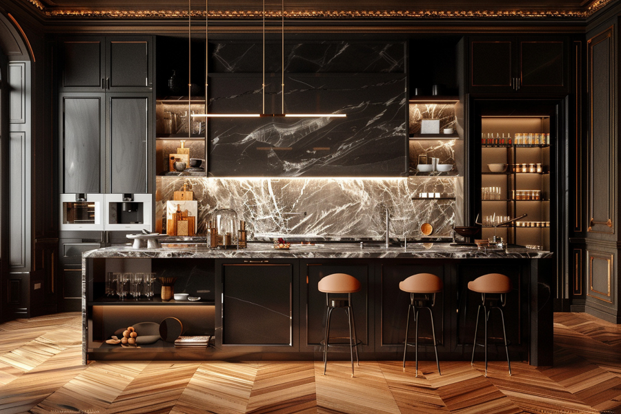 Bar-Style Breakfast Counter