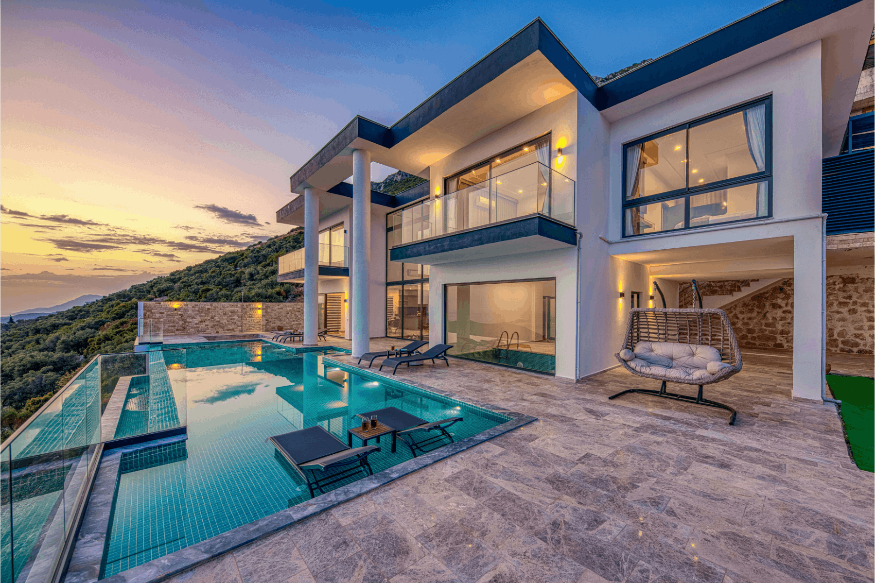 Modern Villa Front Elevation