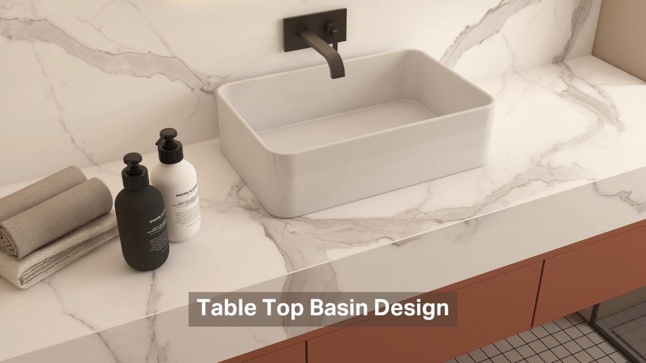 Top Table Top Basin Design Ideas for Modern Bathrooms
