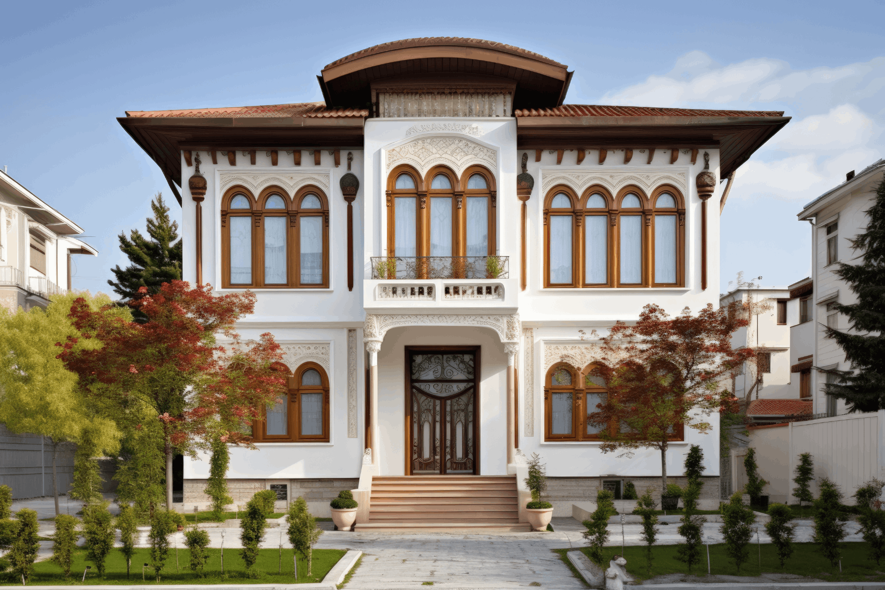 Traditional Indian Inspired Elevation