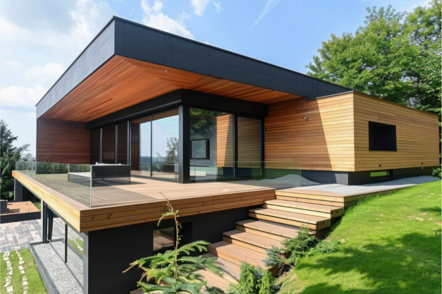 Wood Finish Cladding