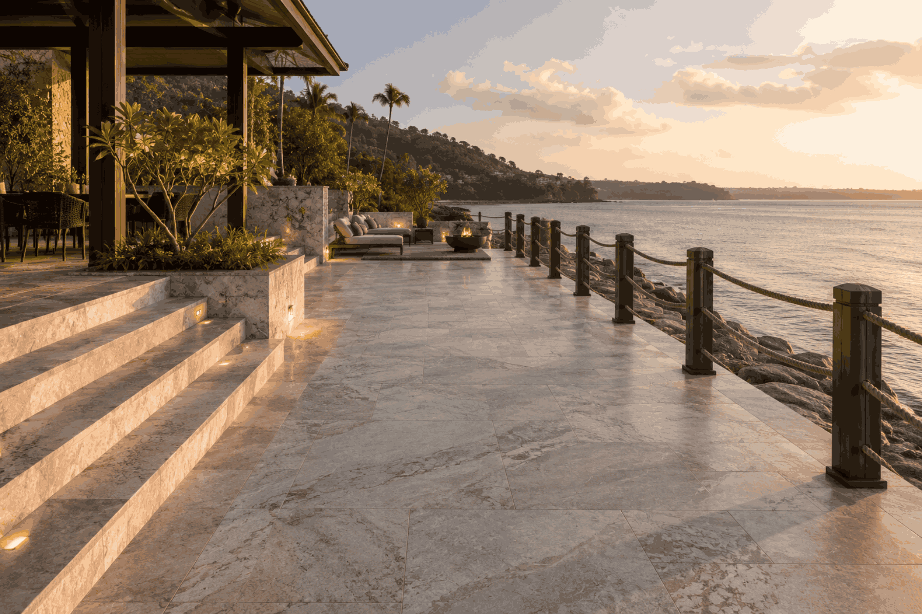 Coastal and Waterfront Outdoor Surfaces