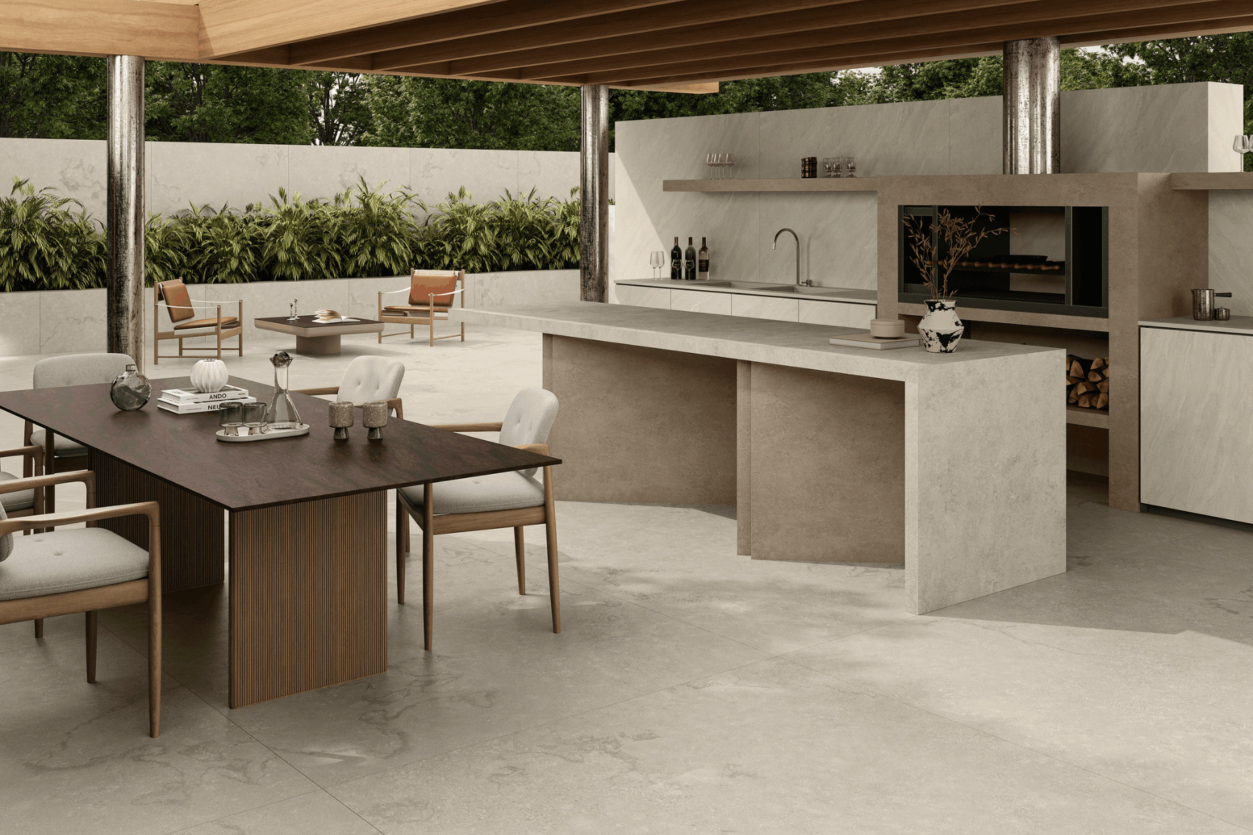 Outdoor Kitchen & BBQ Zones