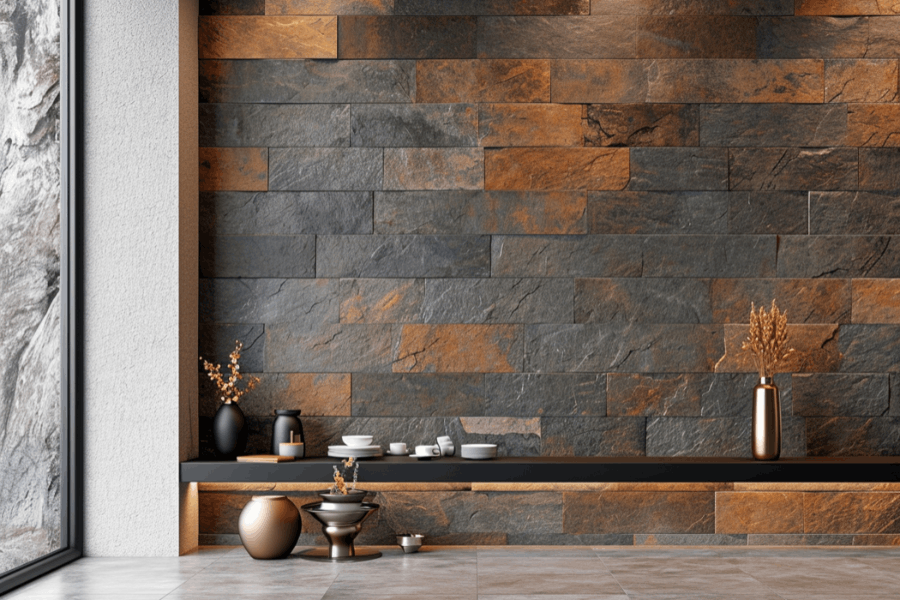 Stone & Slate-Texture Panels