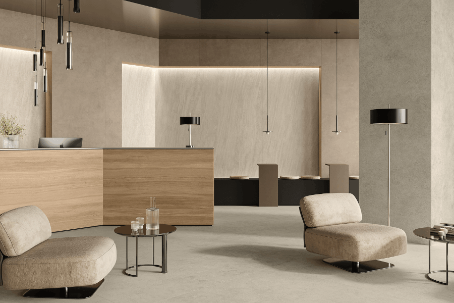 Upholstered Fabric Panels for Soft Interiors