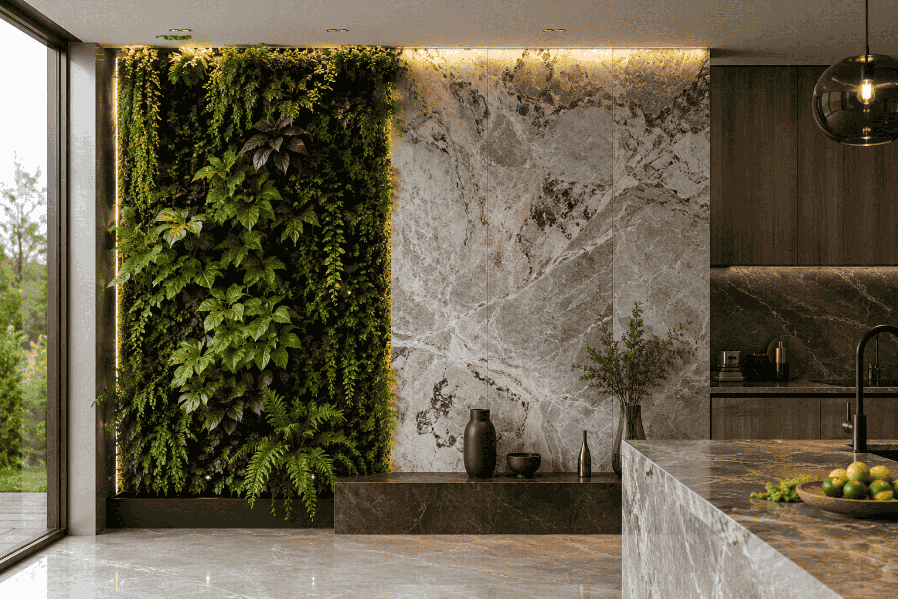 Vertical Garden Feature Walls