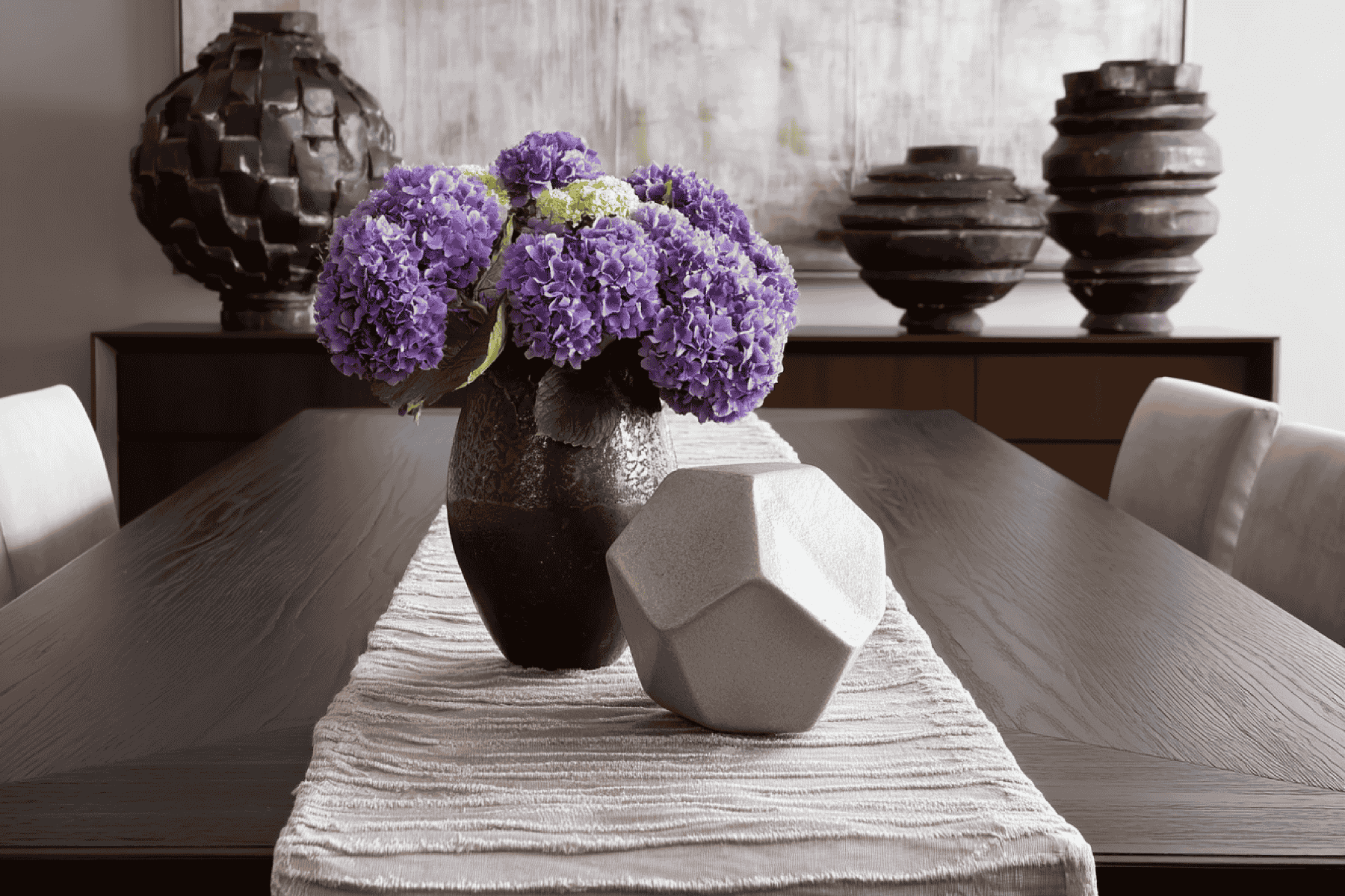 Dining Table Sculptural Vase or Art Object