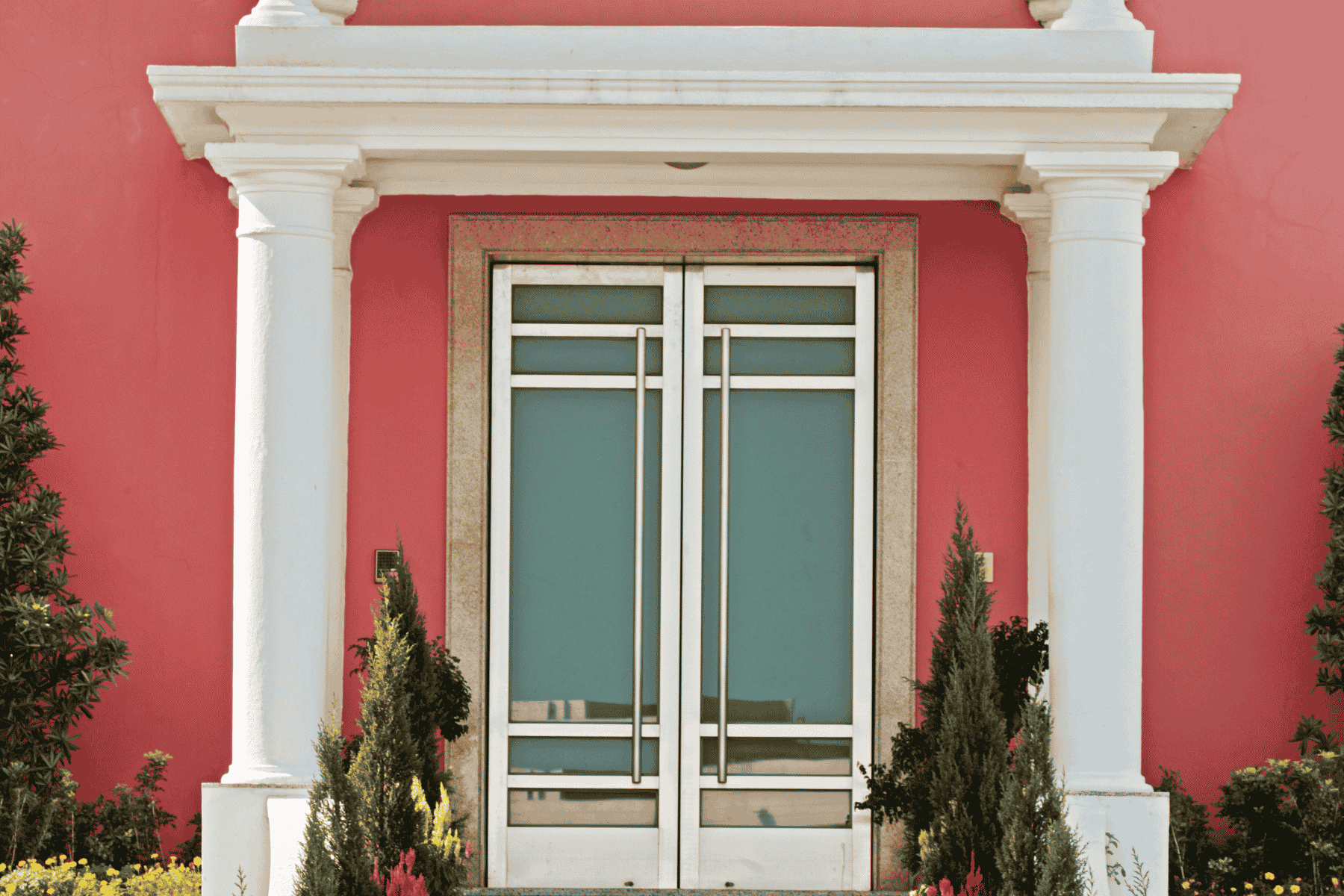 Bold Front Door Colour Statement