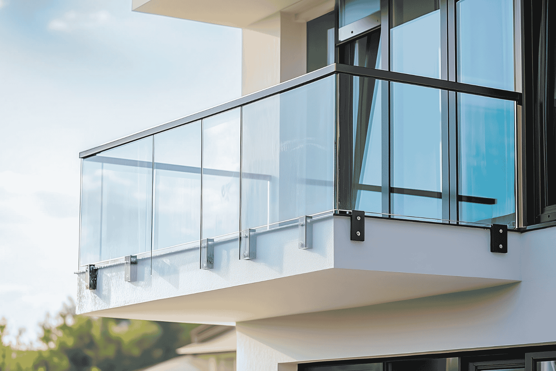 Glass Balustrade Balcony Design